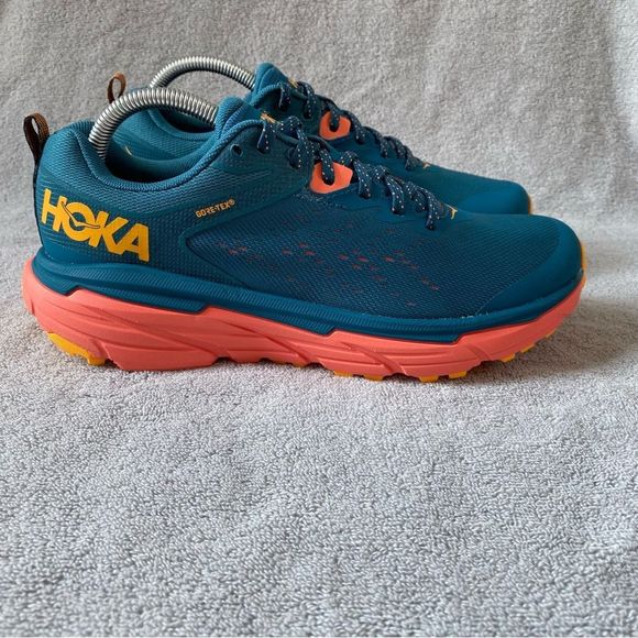 Hoka One One Shoes - Hoka One One Challenger ATR 6 GTX 1116878 BCCML Blue Coral Camellia Women’s 9.5B